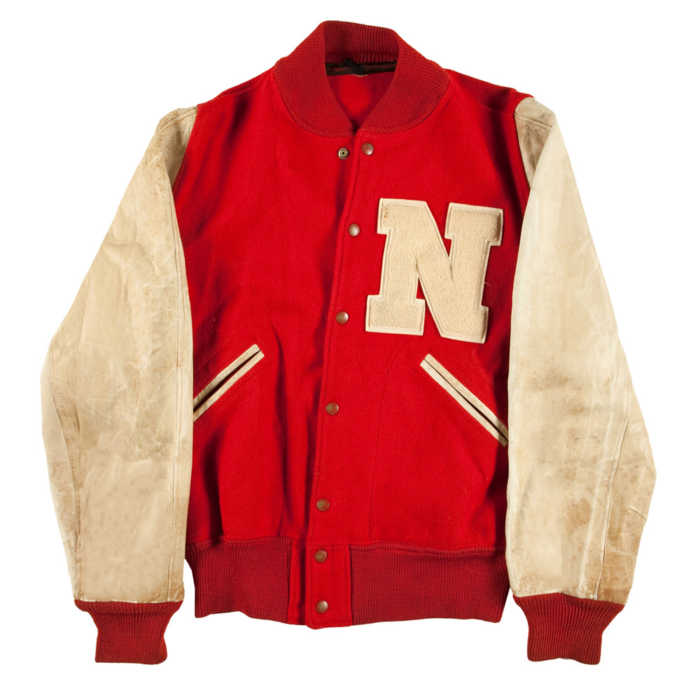 University of Nebraska 1950s Vintage Letterman Jacket 1 University of Nebraska 1950s Vintage Letterman Jacket - Modajacket