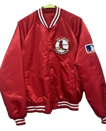 St. Louis Cardinals 1990s Red Bomber Jacket - Modajacket