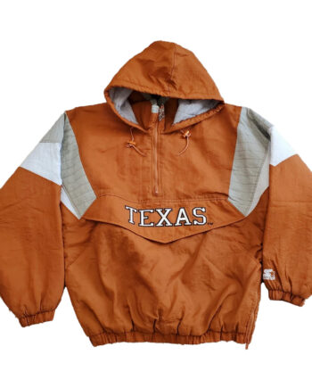 Vintage 1990s University of Texas Longhorns Pullover Jacket - Modajacket