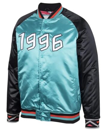 Teal 1996 NBA All-Star Game Satin Jacket - Modajacket