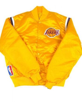 80s Lakers Los Angeles Satin Jacket - Modajacket
