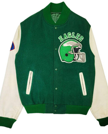 Philadelphia Eagles 80s Varsity Jacket - Modajacket