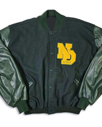 North Dakota State Bison 90s Varsity Jacket - Modajacket