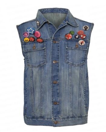 Spider Punk Vest Marvel Spider-Man Costume - Modajacket