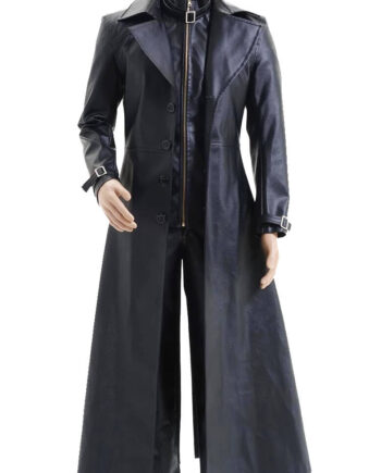 Resident Evil 5 Albert Wesker Costume Leather Coat - Modajacket