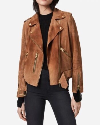 Superman & Lois Samantha Di Francesco Suede Jacket - Modajacket