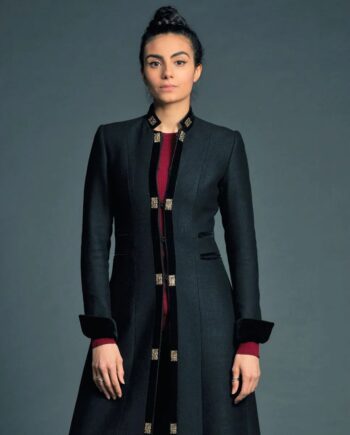 A Discovery of Witches All Saints Aiysha Hart Black Wool Coat - Modajacket