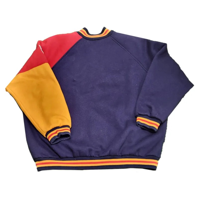 Adelaide Crows Color Block Varsity Fleece Jacket 2 Adelaide Crows Color Block Varsity Fleece Jacket
