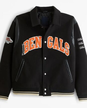 Cincinnati Bengals AFC Conference Champions Varsity Jacket - Modajacket