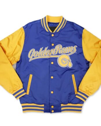 Albany State Golden Rams Blue and Gold Jacket - Modajacket