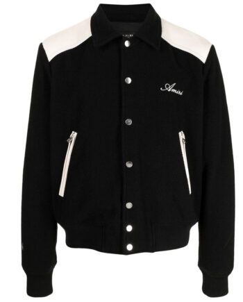 Jalen Hurts Amiri Blue Varsity Jacket - Modajacket