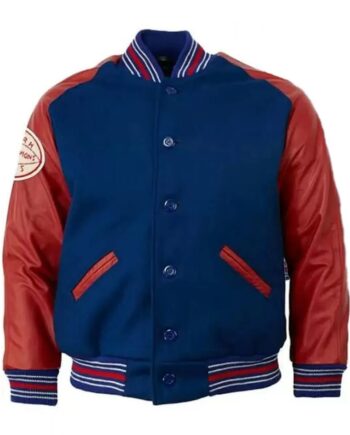 NY Giants Andrew Thomas Varsity Jacket - Modajacket
