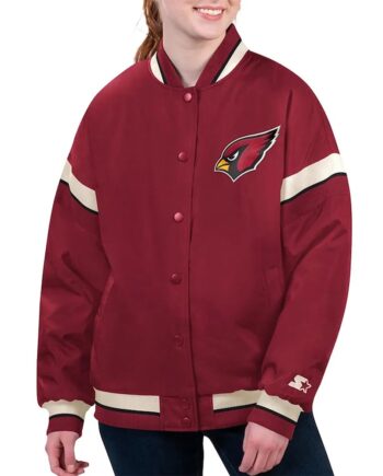 Arizona Cardinals Tournament Cardinal Varsity Jacket - Modajacket