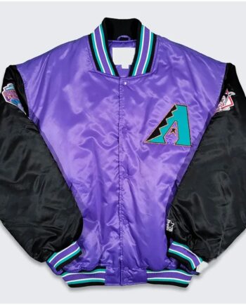90s Arizona Diamondbacks Bomber Jacket - Modajacket
