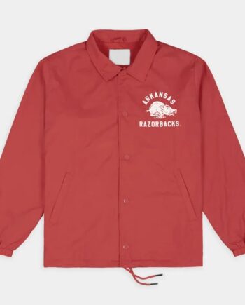 Arkansas Razorbacks Retro Hog Coaches Jacket - Modajacket
