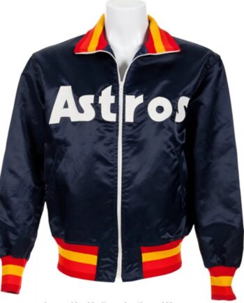 Houston Astros 1980s Vintage Bomber Jacket - Modajacket