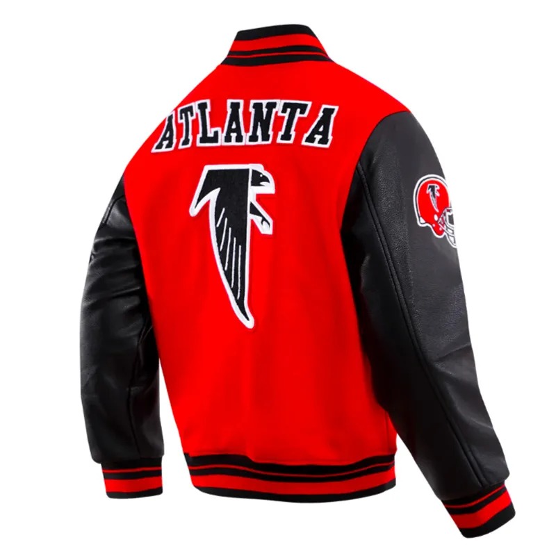 Retro Atlanta Falcons Classic Rib Varsity Jacket 3 Retro Atlanta Falcons Classic Rib Varsity Jacket