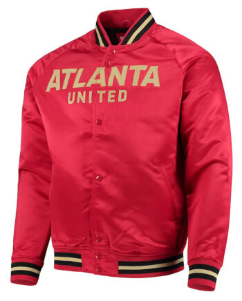 Atlanta United FC Red Satin Jacket - Modajacket