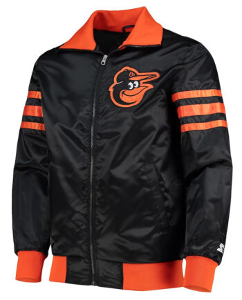 Baltimore Orioles The Captain II Black Jacket - Modajacket