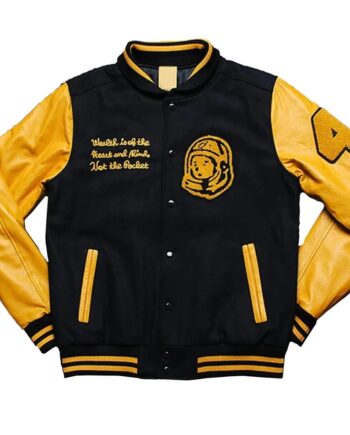 BBC Varsity Yellow and Black Jacket - Modajacket