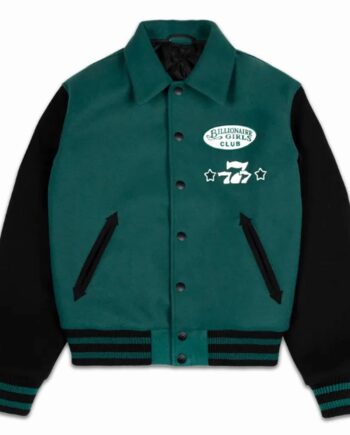 Billionaire Girls Club Dice Varsity Jacket - Modajacket