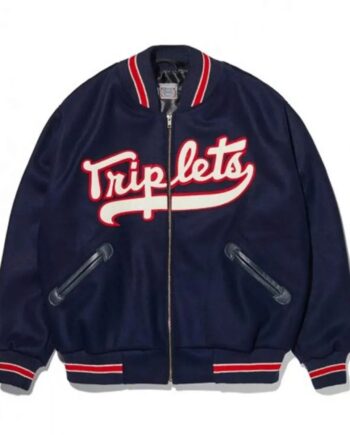 Varsity 1963 Binghamton Triplets Blue Jacket - Modajacket