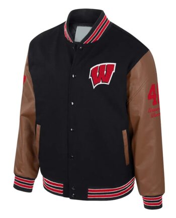 Wisconsin Badgers Vintage Letterman Jacket - Modajacket