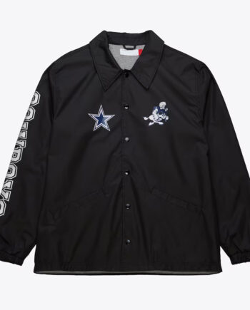 Dallas Cowboys Black Coaches Jacket - Modajacket