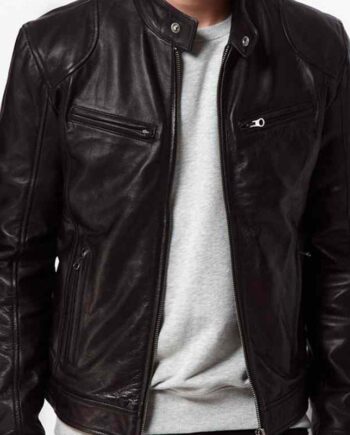 Playing It Cool Chris Evans Leather Jacket - Modajacket