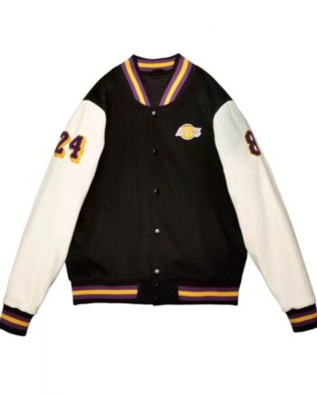 LA Lakers Black Mamba Hall of Fame Kobe Bryant Varsity Jacket - Modajacket