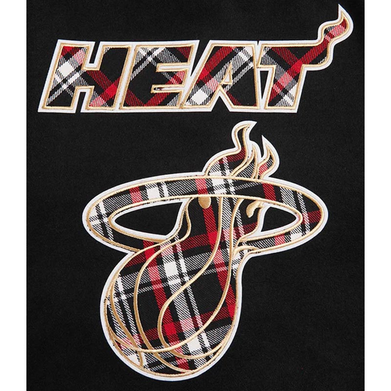 Miami Heat Prep Varsity Wool/Leather Jacket 10 Miami Heat Prep Varsity Wool/Leather Jacket