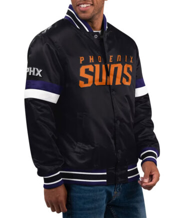 Home Game Phoenix Suns Black Jacket - Modajacket