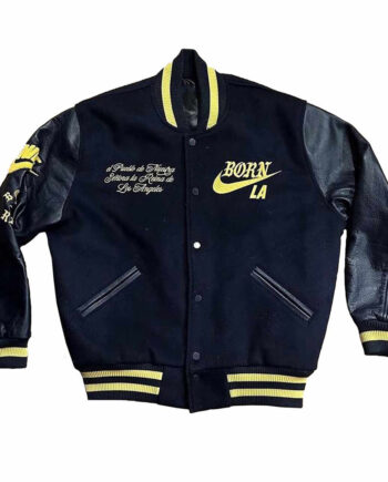 Born Raised Los Angeles Varsity Jacket - Modajacket