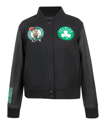 Boston Celtics Classic Varsity Wool/Leather Jacket - Modajacket