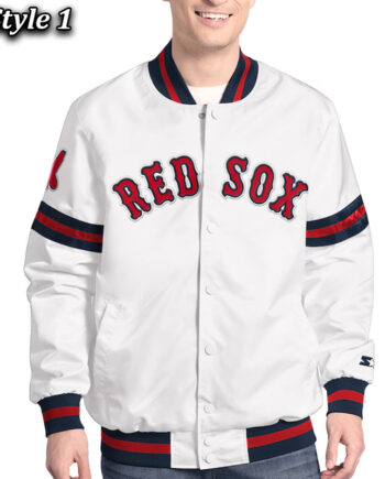 Boston Red Sox Scout Varsity Satin Jacket - Modajacket