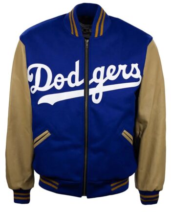 1951 Brooklyn Dodgers Varsity Royal Blue Jacket - Modajacket