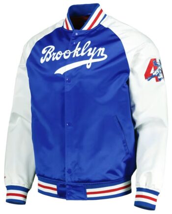 Brooklyn Dodgers Jackie Robinson Legends Satin Jacket - Modajacket