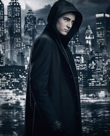 Gotham Season 5 David Mazouz Hooded Coat - Modajacket