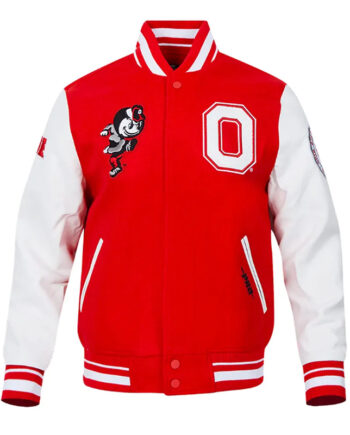 Ohio State Bryce Harper Varsity Jacket - Modajacket