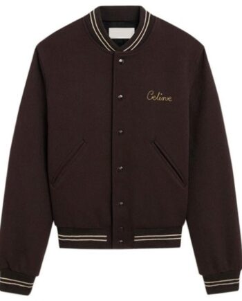 Celine Jimin Dynamite BTS Teddy Bomber Jacket - Modajacket