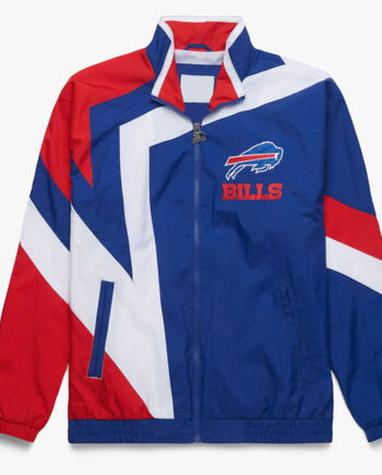 Buffalo Bills Star Windbreaker Jacket - Modajacket