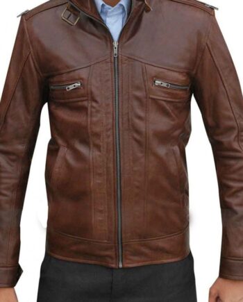 Chase Carter Dead Rising Watchtower Leather Jacket - Modajacket