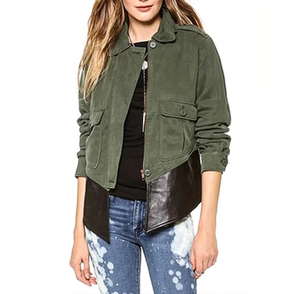 Chasing Life Season 2 Italia Ricci Green Jacket 3 Chasing Life Season 2 Italia Ricci Green Jacket