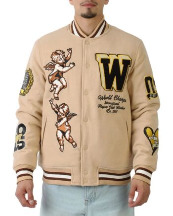 Cherub Rock Rebel Minds Varsity Jacket - Modajacket