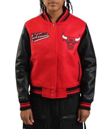 Chicago Bulls Chi-Town Varsity Jacket - Modajacket