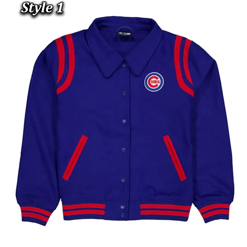 Chicago Cubs Varsity Jacket 1 Chicago Cubs Varsity Jacket - Modajacket