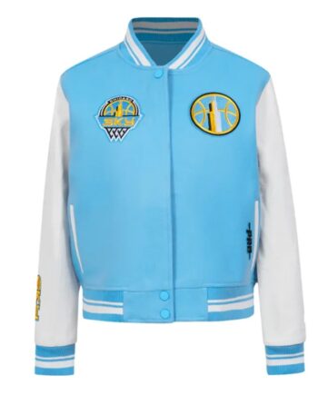 Chicago Sky Essentials Classic Varsity Jacket - Modajacket