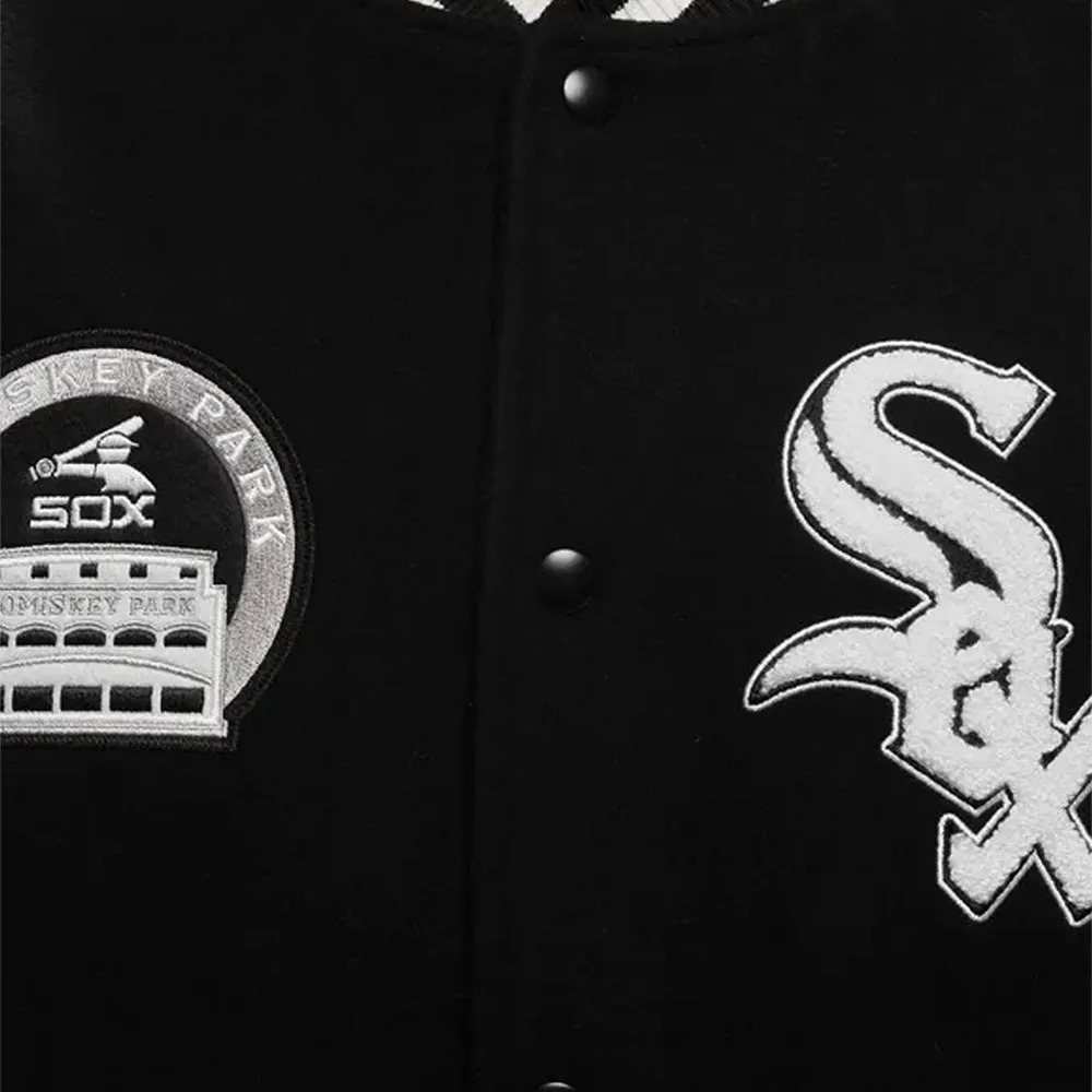 Chicago White Sox New Era Varsity Jacket 4 Chicago White Sox New Era Varsity Jacket
