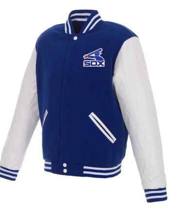 Royal/White Chicago White Sox Varsity Jacket - Modajacket