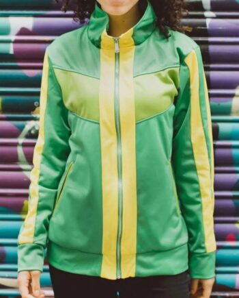 Chie Satonaka Persona 4 Golden Green Leather Jacket - Modajacket